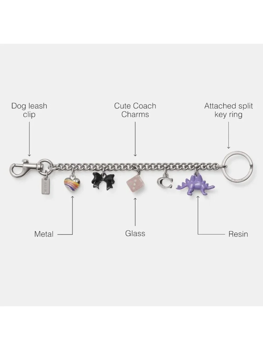 Stylish Bag Charm Keychain | Trendy Accessory for Handbags & Backpacks